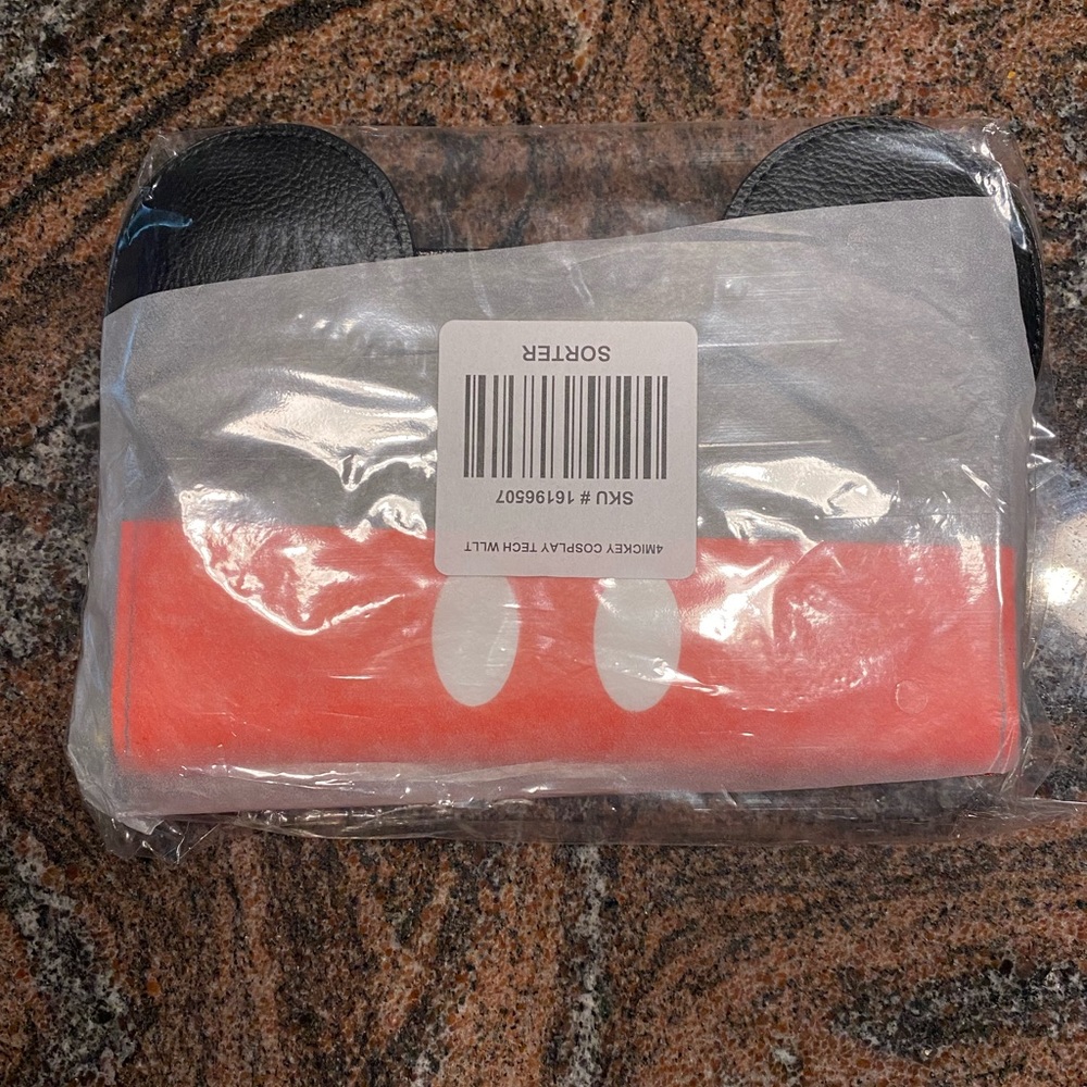 NWT Loungefly Disney Mickey Mouse Cosplay Tech Wallet